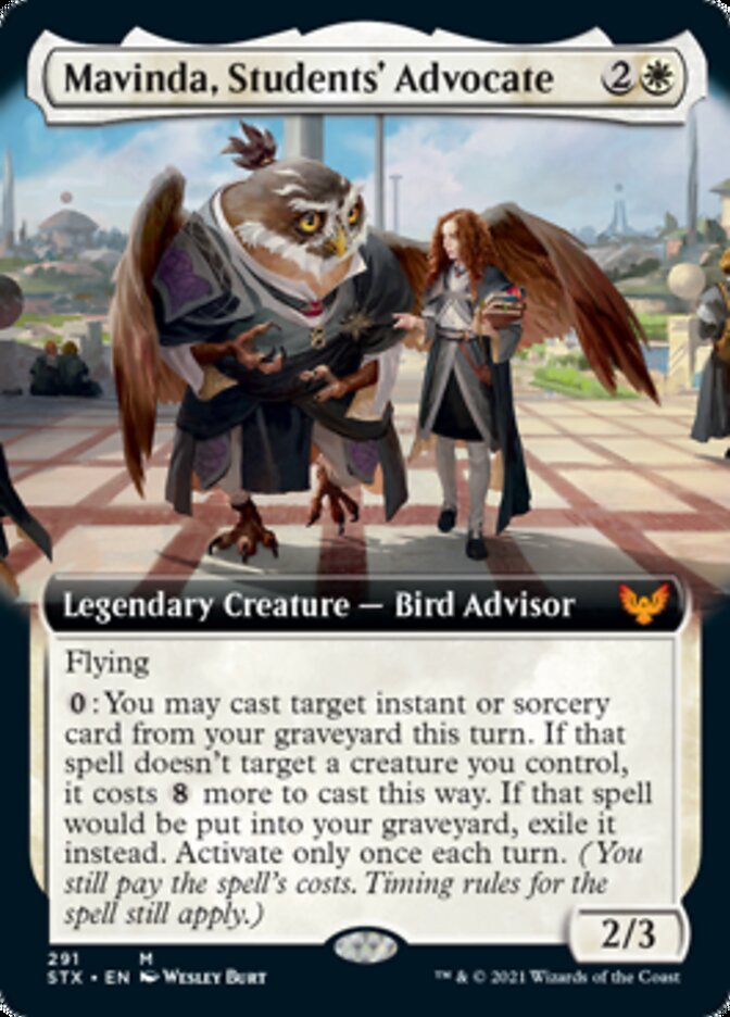 {R} Mavinda, Students' Advocate (Extended Art) [Strixhaven: School of Mages][STX 291]