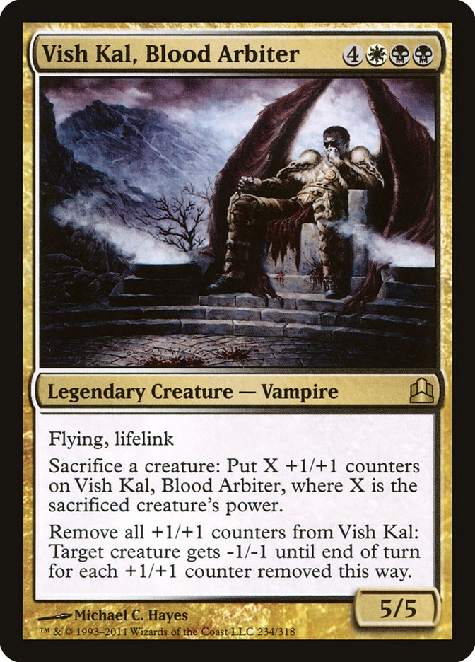 {R} Vish Kal, Blood Arbiter [Commander 2011][CMD 234]