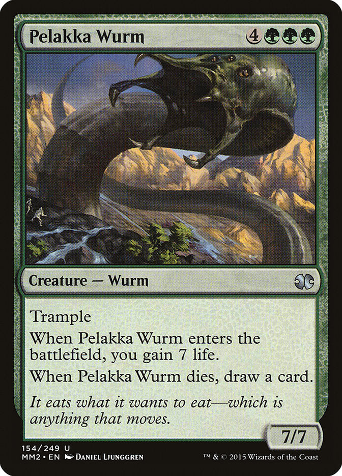 {C} Pelakka Wurm [Modern Masters 2015][MM2 154]