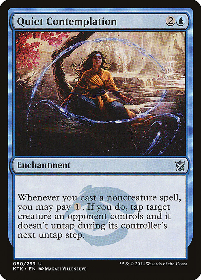 {C} Quiet Contemplation [Khans of Tarkir][KTK 050]