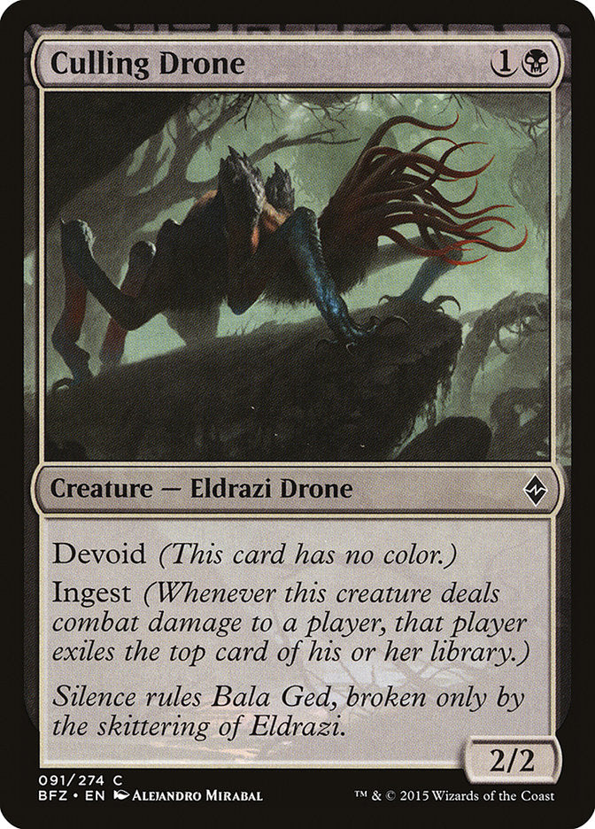 {C} Culling Drone [Battle for Zendikar][BFZ 091]