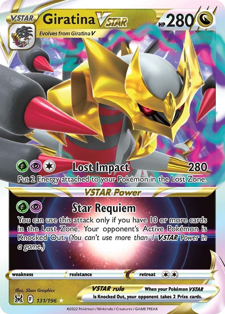 [PKM-R] Giratina VSTAR (131/196) [Sword & Shield: Lost Origin]