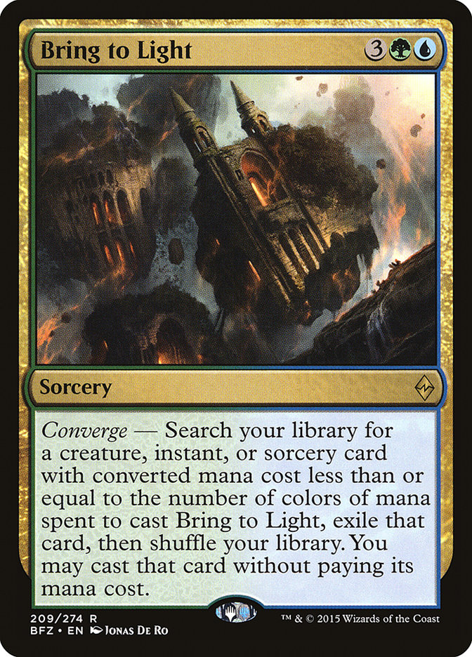 {R} Bring to Light [Battle for Zendikar][BFZ 209]