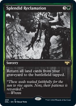 {R} Splendid Reclamation [Innistrad: Double Feature][DBL 488]