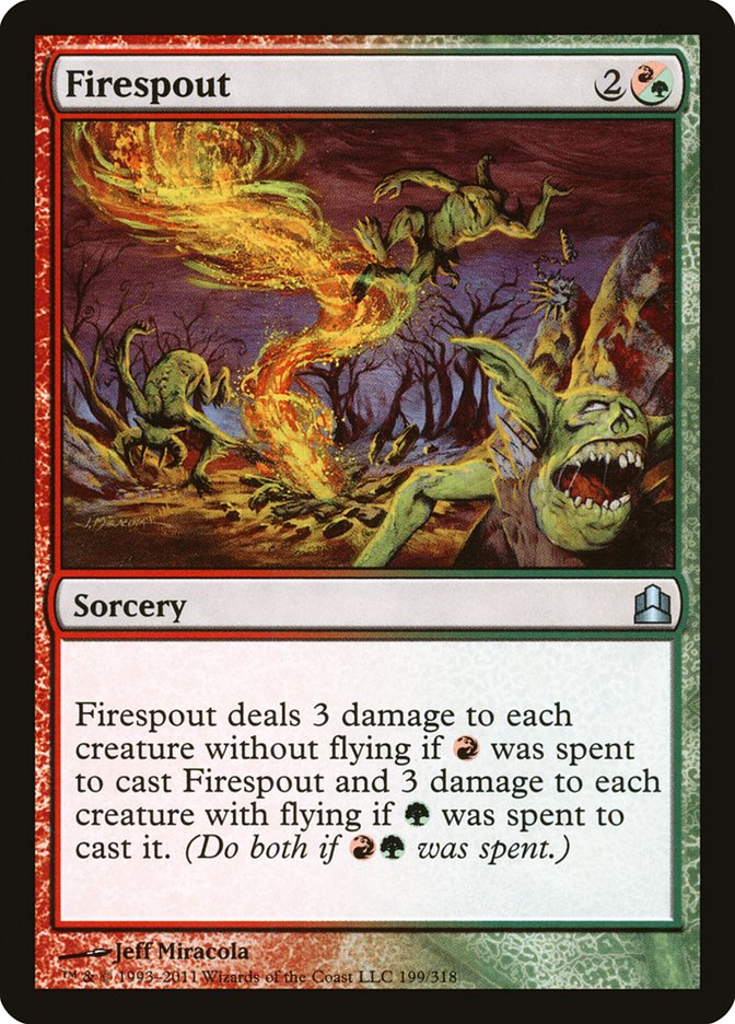 {C} Firespout [Commander 2011][CMD 199]