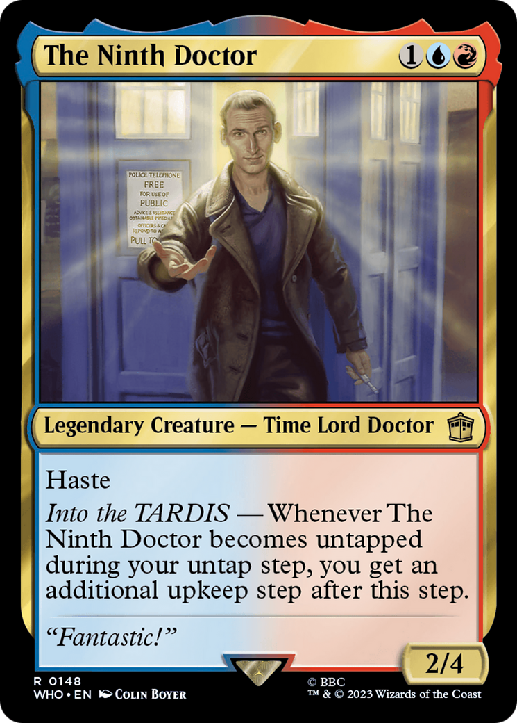 {R} The Ninth Doctor [Doctor Who][WHO 148]