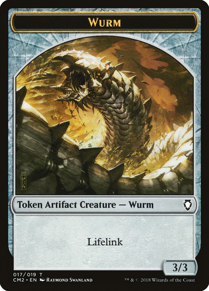 {T} Wurm Token (017/019) [Commander Anthology Volume II Tokens][TCM2 017]