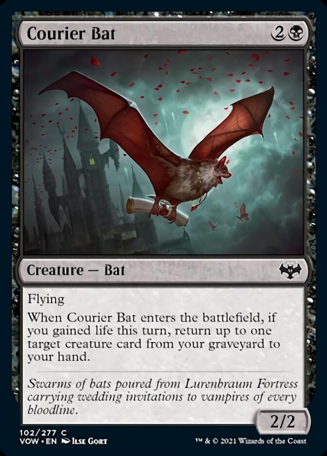 {C} Courier Bat [Innistrad: Crimson Vow][VOW 102]