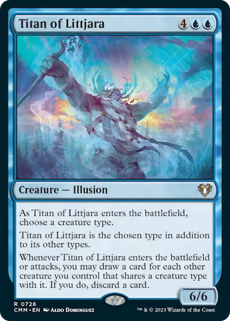 {R} Titan of Littjara [Commander Masters][CMM 728]