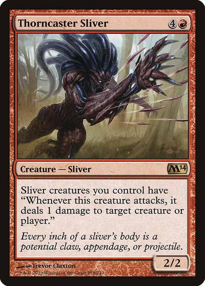 {R} Thorncaster Sliver [Magic 2014][M14 158]