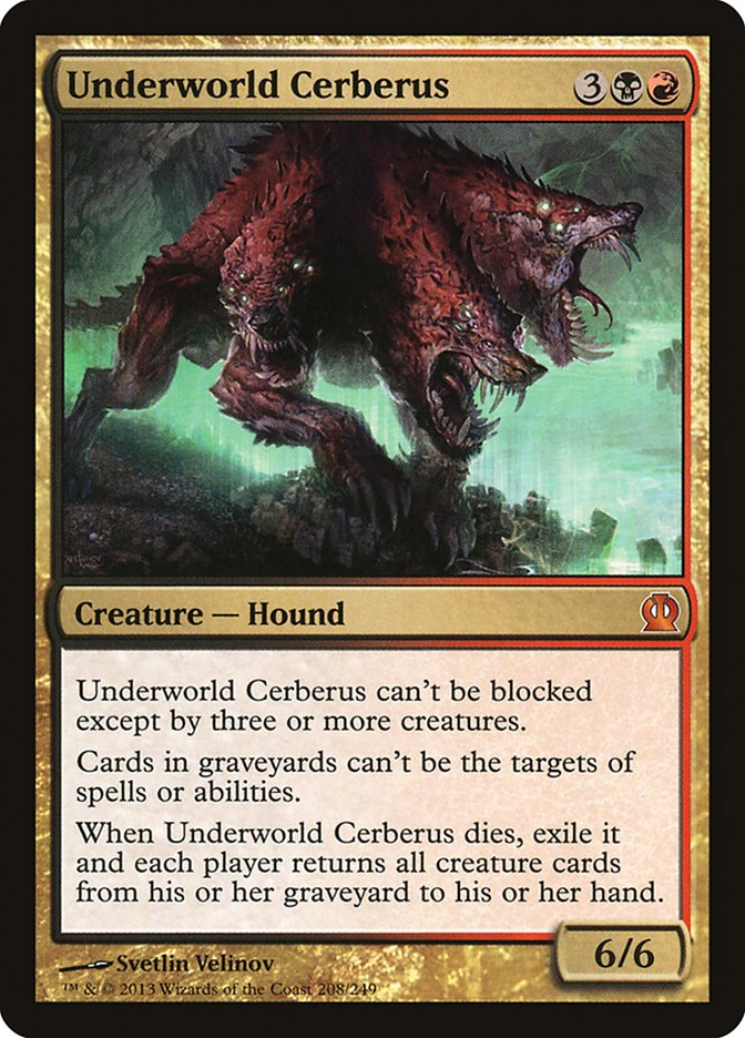 {R} Underworld Cerberus [Theros][THS 208]