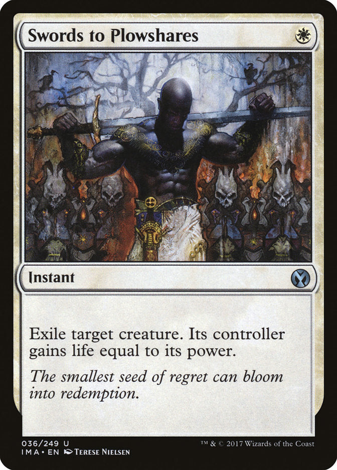 {C} Swords to Plowshares [Iconic Masters][IMA 036]