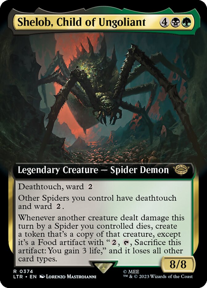 {R} Shelob, Child of Ungoliant (Extended Art) [The Lord of the Rings: Tales of Middle-Earth][LTR 374]