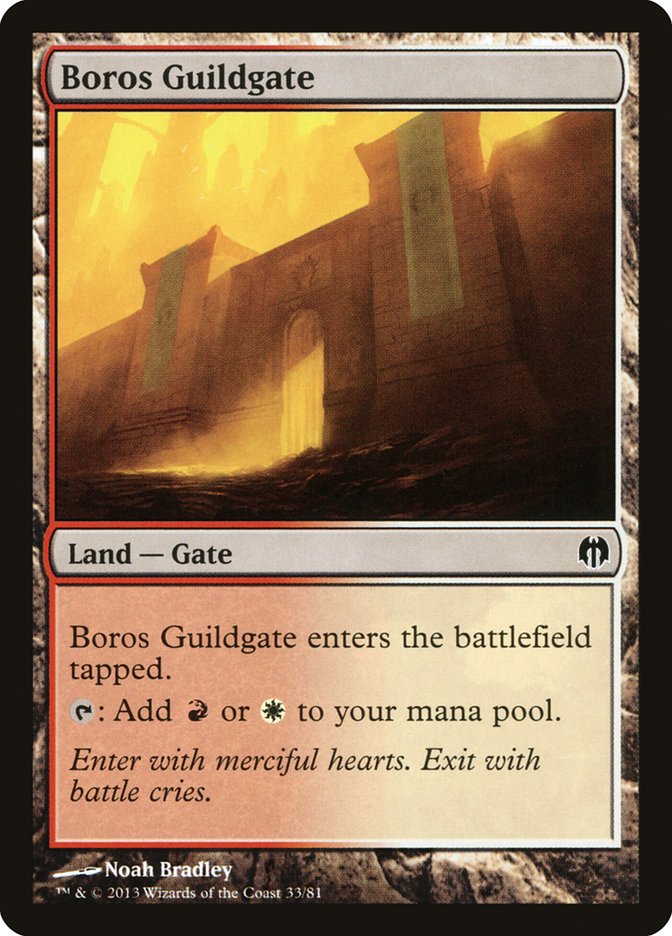 {C} Boros Guildgate [Duel Decks: Heroes vs. Monsters][DDL 033]