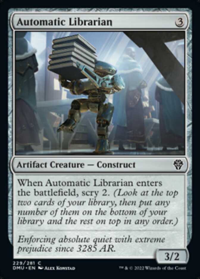 {@C} Automatic Librarian [Dominaria United][DMU 229]