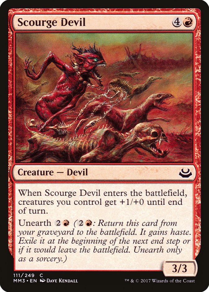 {C} Scourge Devil [Modern Masters 2017][MM3 111]