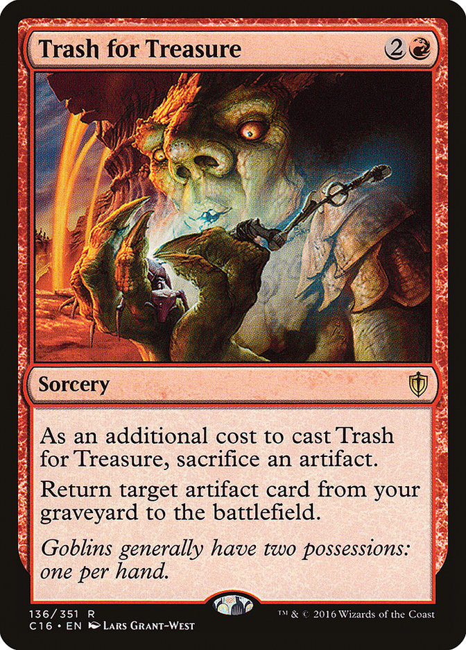 {R} Trash for Treasure [Commander 2016][C16 136]