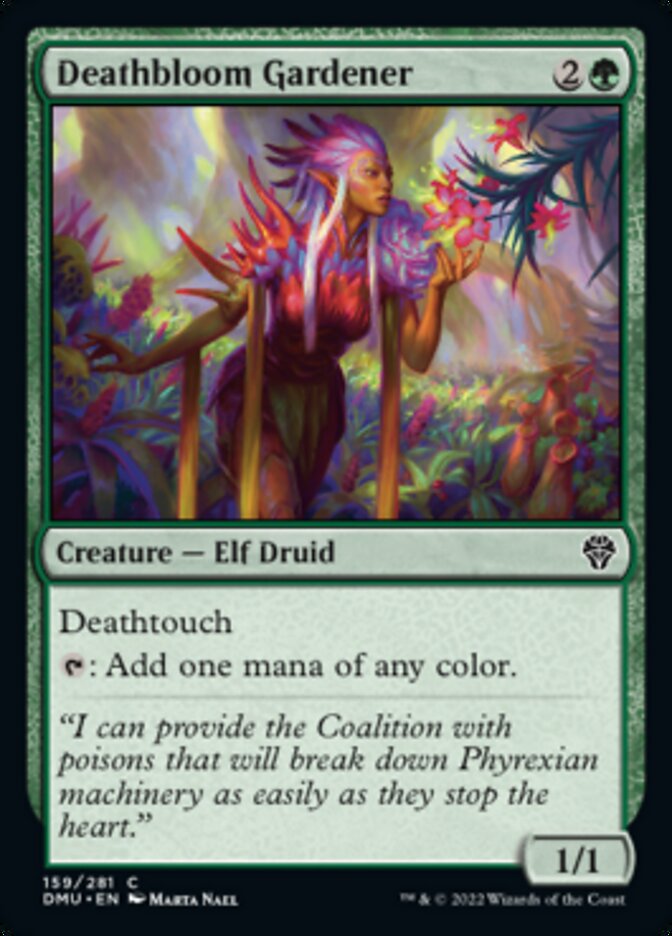 {@C} Deathbloom Gardener [Dominaria United][DMU 159]