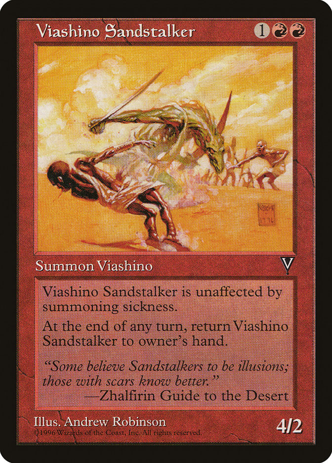 {C} Viashino Sandstalker [Visions][VIS 100]