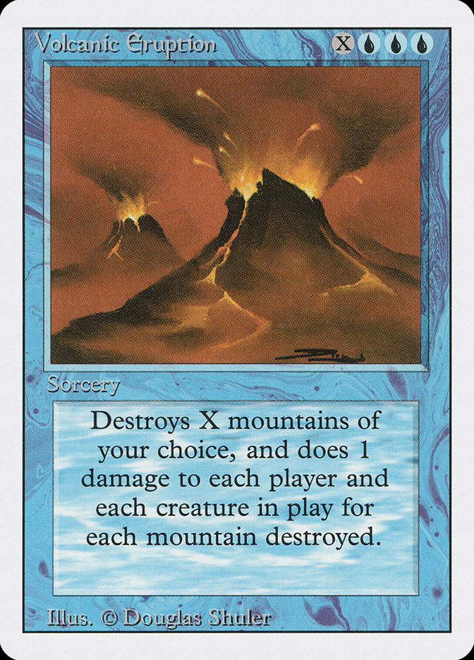 {R} Volcanic Eruption [Revised Edition][3ED 089]