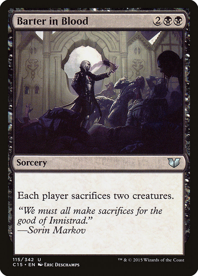 {C} Barter in Blood [Commander 2015][C15 115]