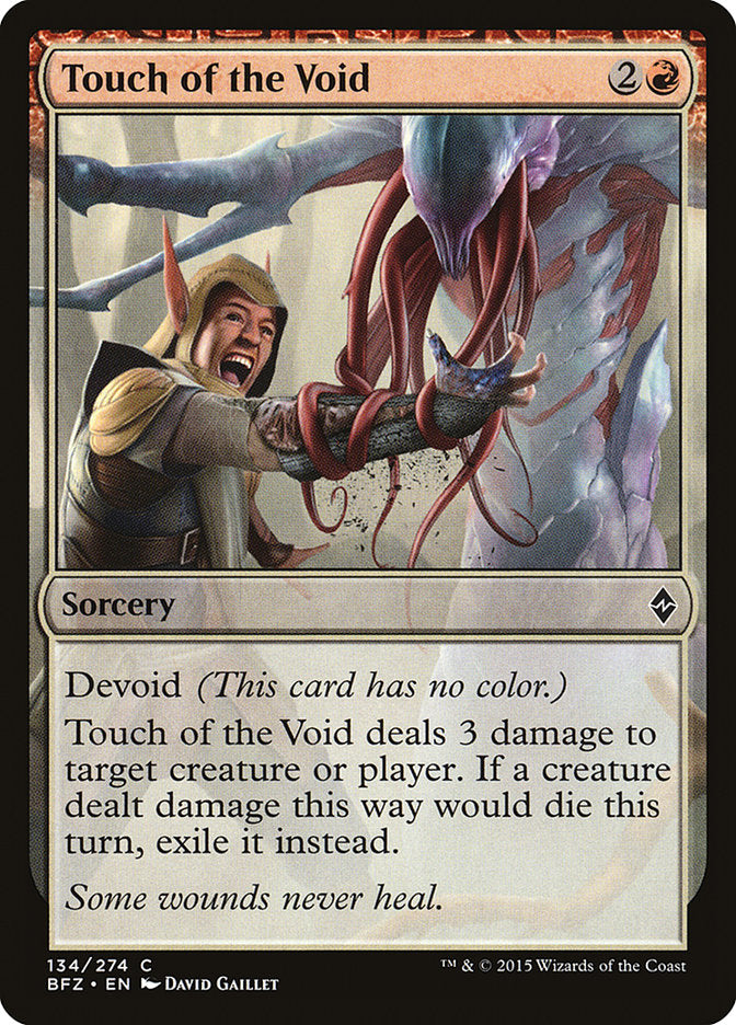 {C} Touch of the Void [Battle for Zendikar][BFZ 134]