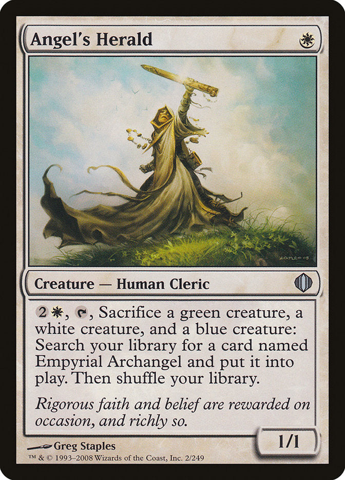 {C} Angel's Herald [Shards of Alara][ALA 002]