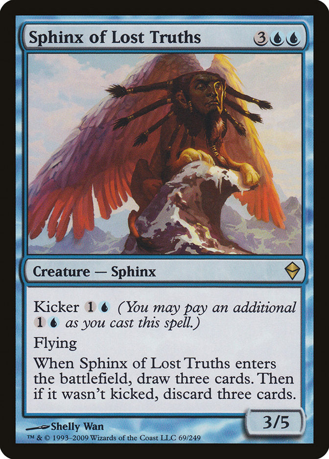 {R} Sphinx of Lost Truths [Zendikar][ZEN 069]