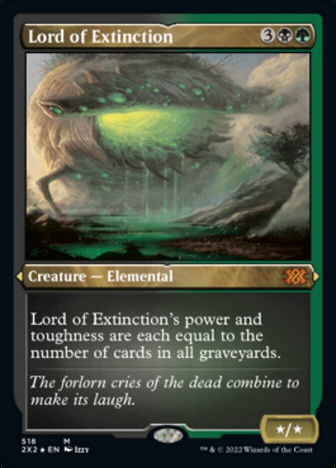 {R} Lord of Extinction (Foil Etched) [Double Masters 2022][2X2 518]