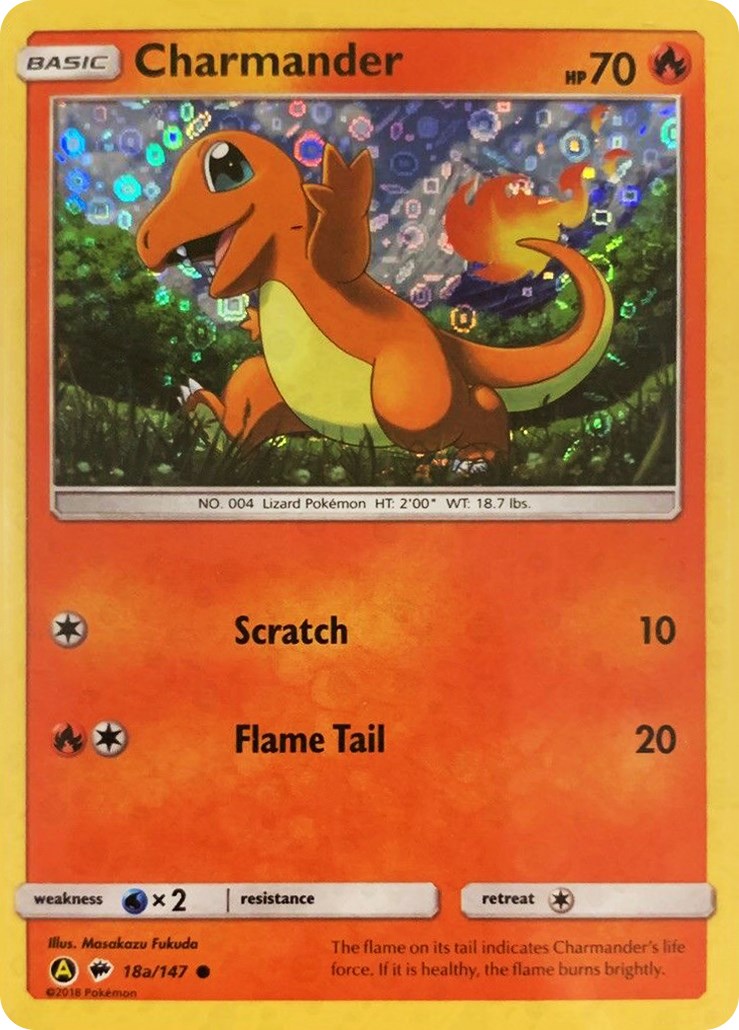 [PKM-R] Charmander (18a/147) (General Mills Cereal Foil) [Alternate Art Promos]