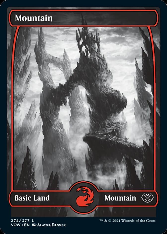 {B}[VOW 274] Mountain (274) [Innistrad: Crimson Vow]