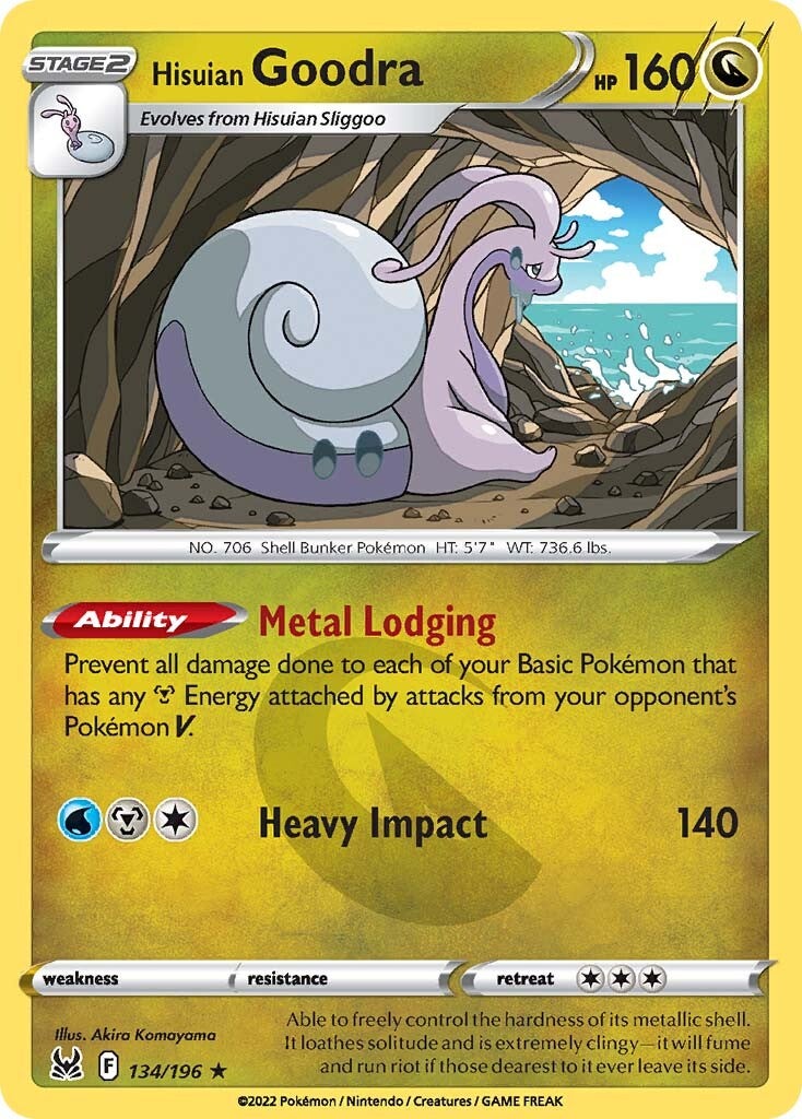 [PKM-R] Hisuian Goodra (134/196) [Sword & Shield: Lost Origin]