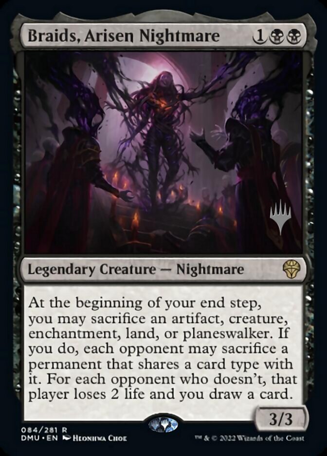 {@R} Braids, Arisen Nightmare (Promo Pack) [Dominaria United Promos][PP DMU 084]