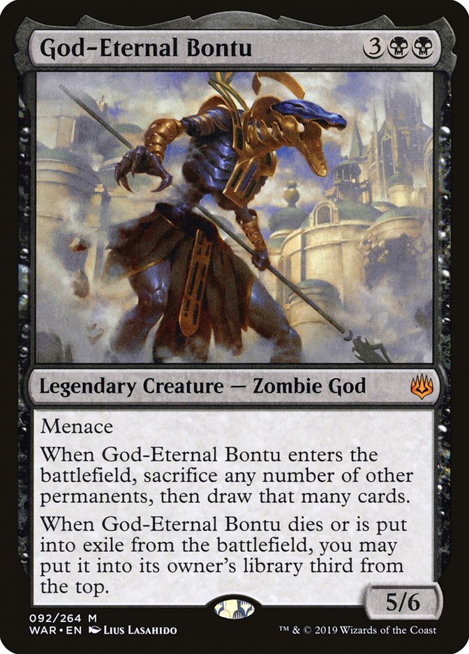 {R} God-Eternal Bontu [War of the Spark][WAR 092]