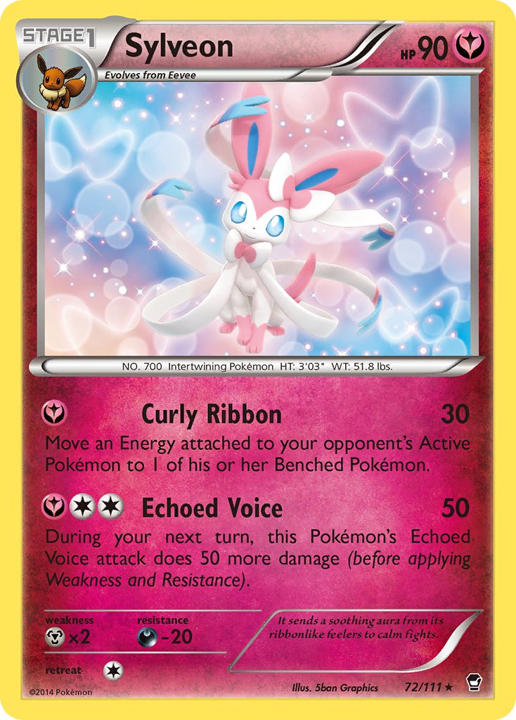 [PKM-R] Sylveon (72/111) (Theme Deck Exclusive) [XY: Furious Fists]