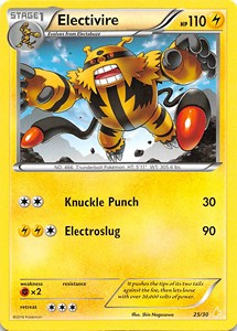 [PKM-R] Electivire (25/30) [XY: Trainer Kit 3 - Pikachu Libre]