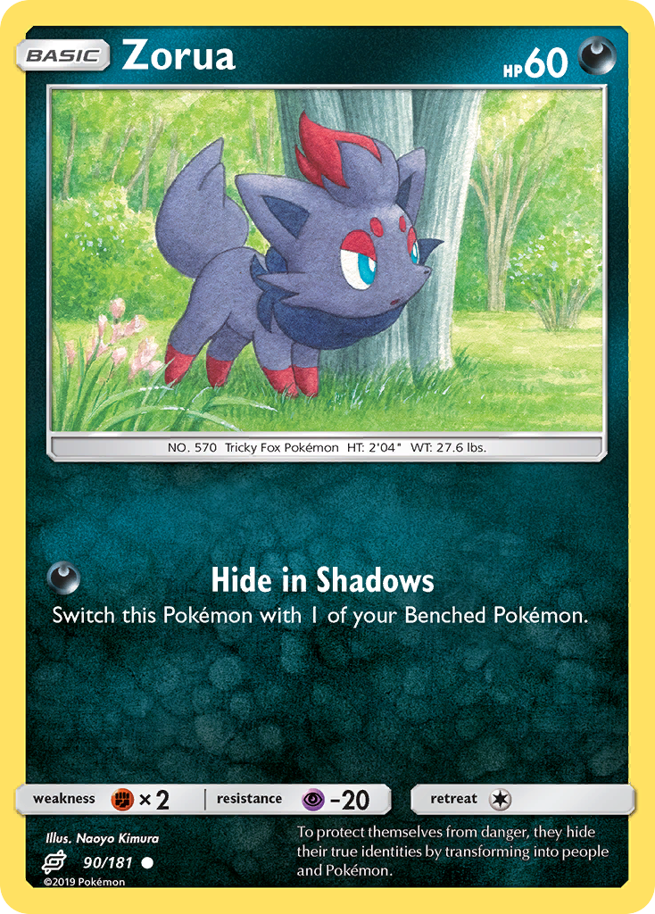 [PKM-C] Zorua (90/181) [Sun & Moon: Team Up]