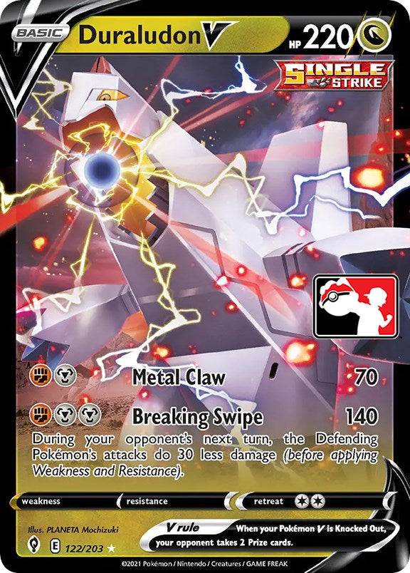 [PKM-R] Duraludon V (122/203) [Prize Pack Series One]