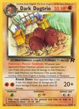 [PKM-R] Dark Dugtrio (23/82) [Team Rocket Unlimited]