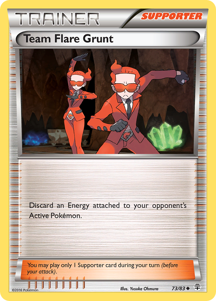 [TR] Team Flare Grunt (73/83) [XY: Generations]