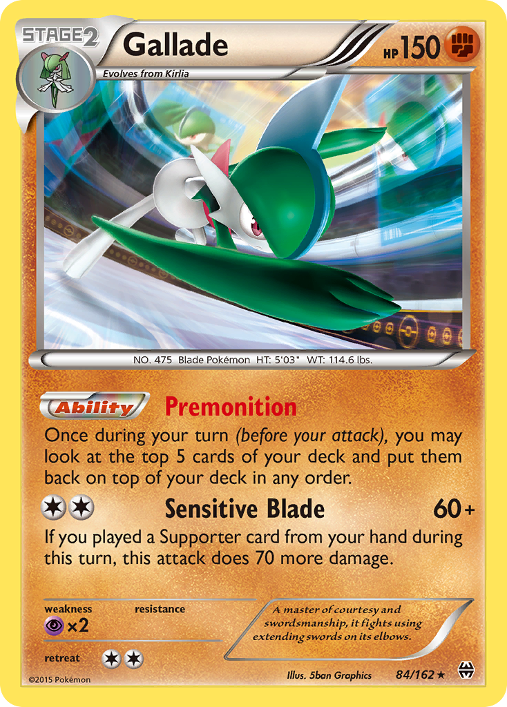 [PKM-R] Gallade (84/162) [XY: BREAKthrough]