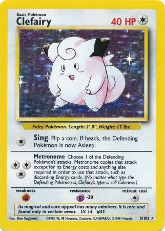 [PKM-R] Clefairy (5/102) [Base Set Unlimited]