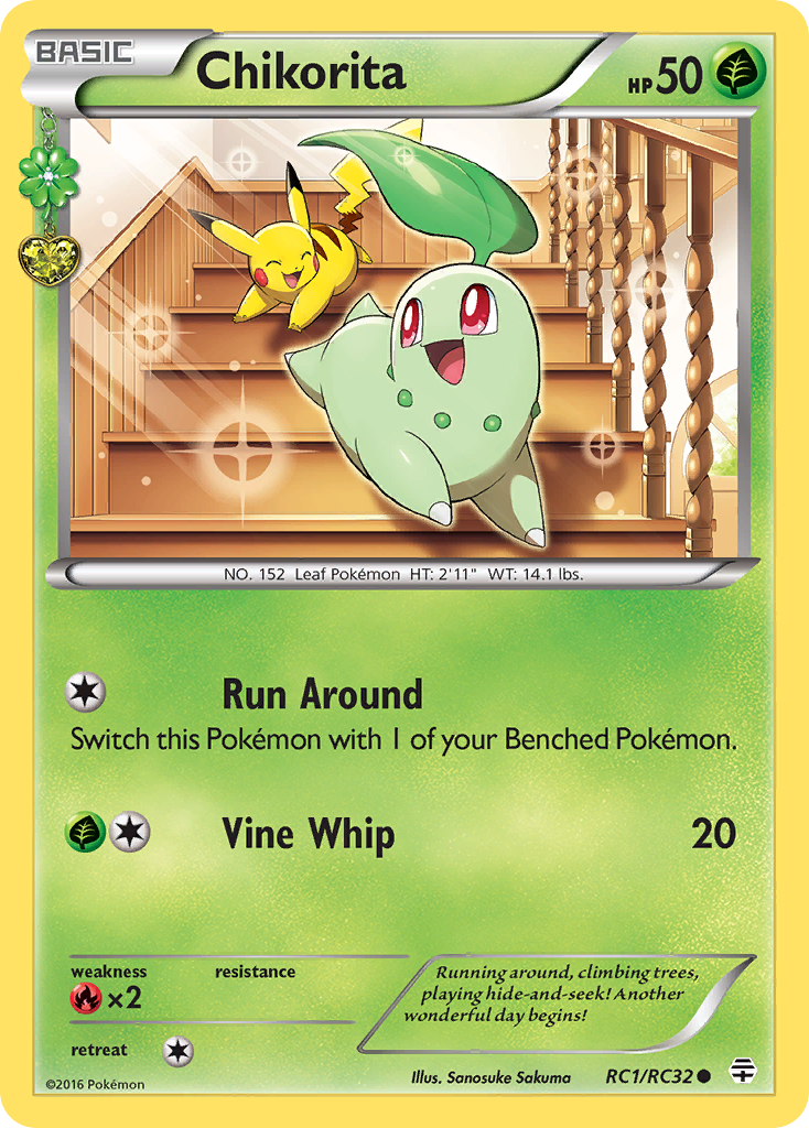 [PKM-C] Chikorita (RC1/RC32) [XY: Generations]