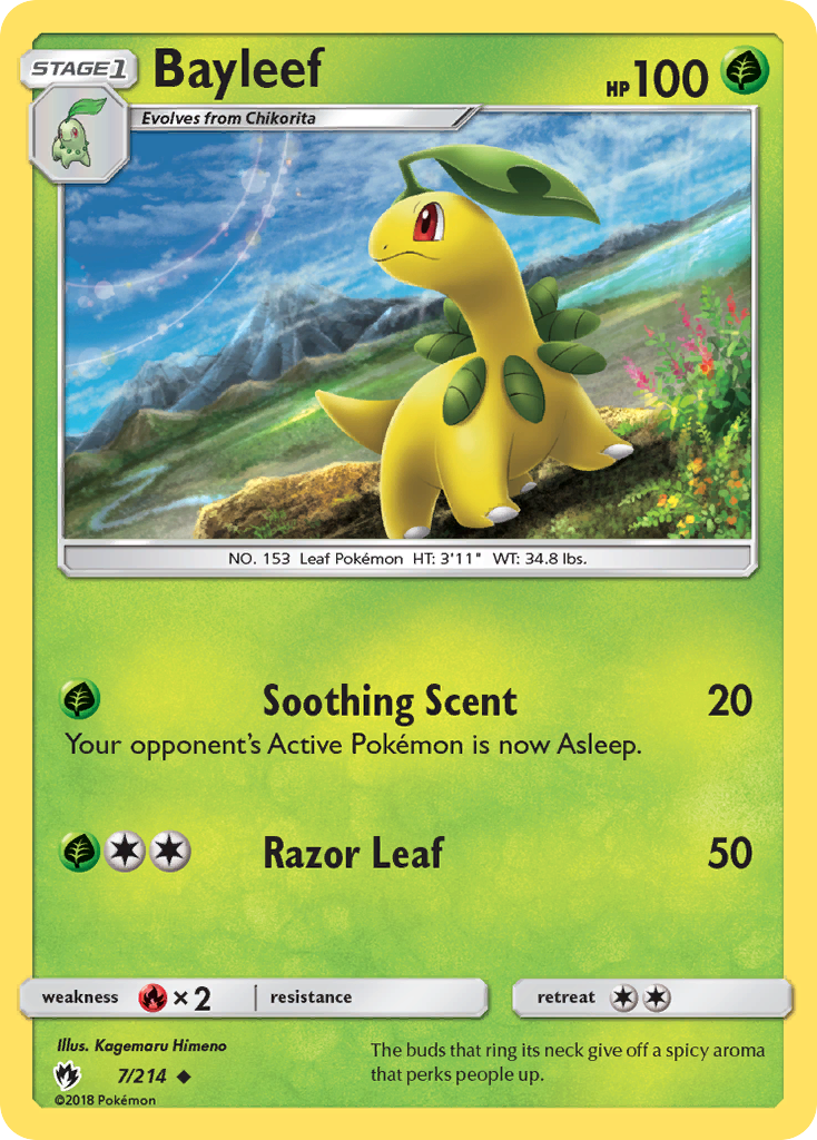 [PKM-C] Bayleef (7/214) [Sun & Moon: Lost Thunder]