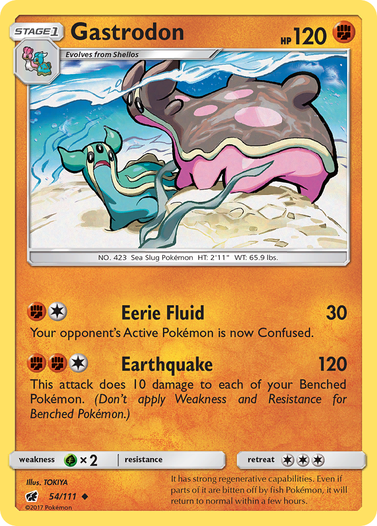 [PKM-C] Gastrodon (54/111) [Sun & Moon: Crimson Invasion]