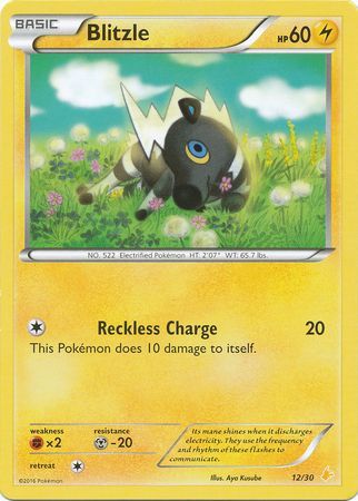 [PKM-R] Blitzle (12/30) [XY: Trainer Kit 3 - Pikachu Libre]