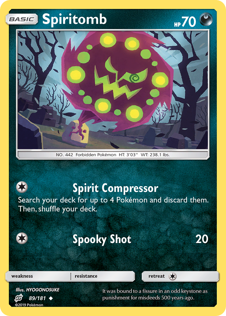 [PKM-C] Spiritomb (89/181) [Sun & Moon: Team Up]