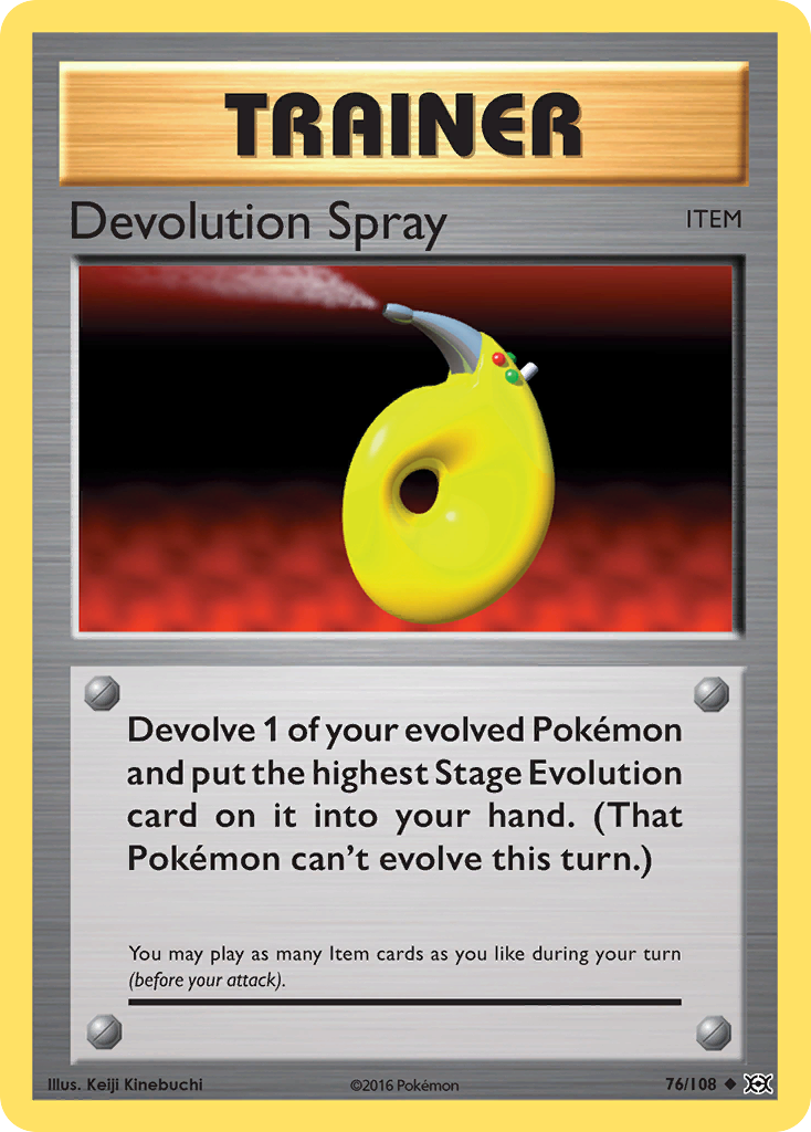 [TR] Devolution Spray (76/108) [XY: Evolutions]