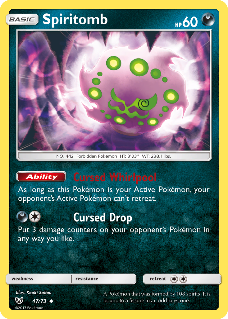 [PKM-C] Spiritomb (47/73) [Sun & Moon: Shining Legends]