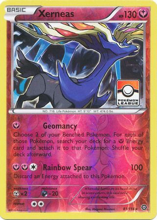 [PKM-R] Xerneas (81/114) (Steam Siege League Promo) [XY: Steam Siege]